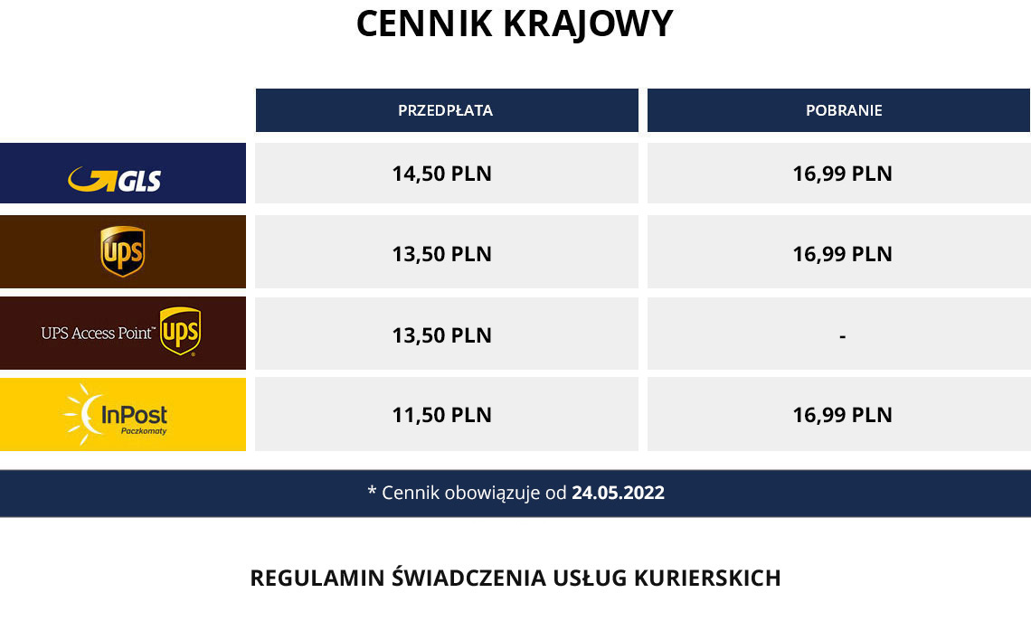 Cennik