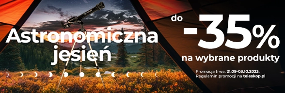 Odkryj niebo jesienią z Teleskop.pl! Promocje do -35%